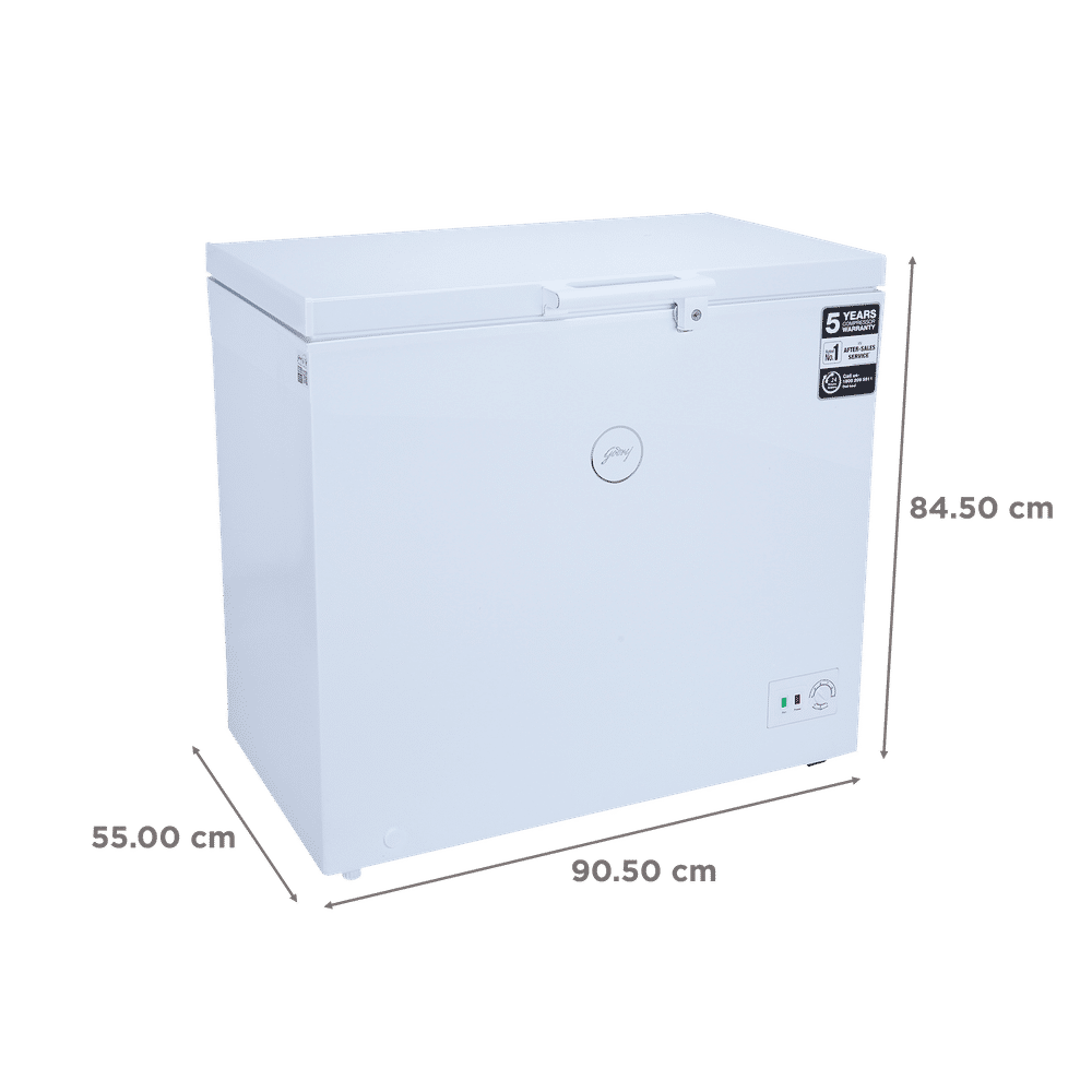 Buy Godrej Slim Series 200 Litres Single Door Deep Freezer (Convertible